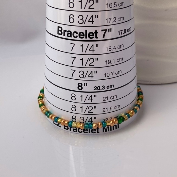 STRETCH Beaded Anklet - Picture 4 of 10